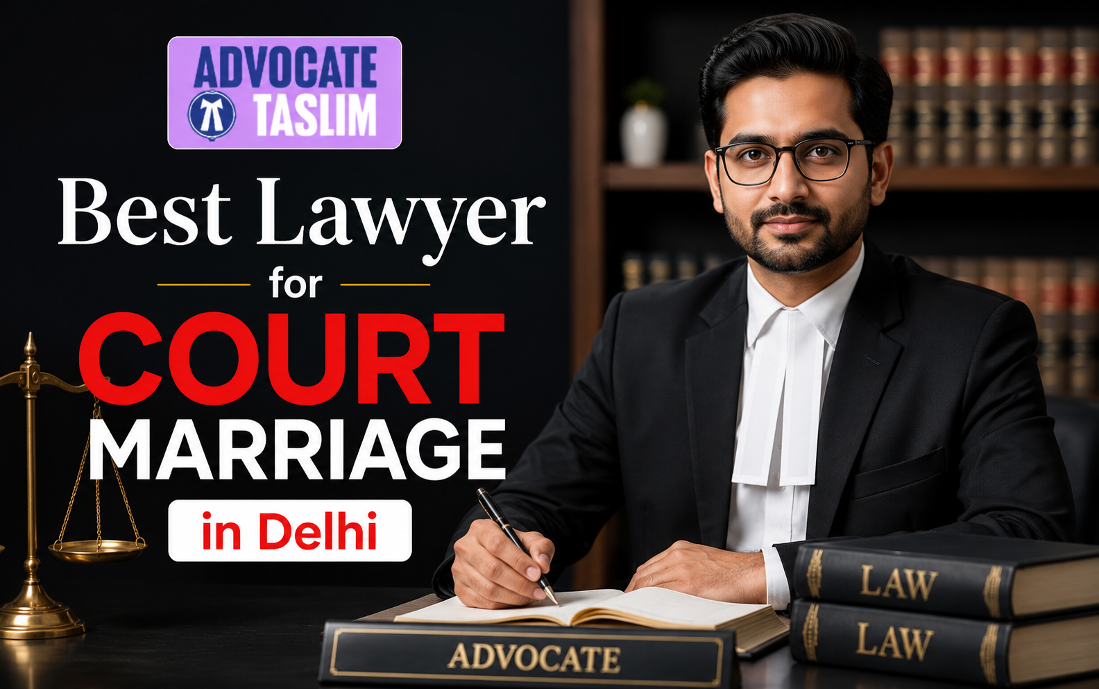 Best Lawyer for Court Marriage in Delhi – Complete Legal Guide for a Smooth & Hassle-Free Marriage